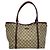 Borsa Tote Gucci GG Supreme Marrone Bordò