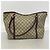 Borsa Tote Gucci GG Supreme Marrone Bordò - vista 11