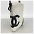 Borsa a tracolla Chanel Cambon in pelle di agnello bianca e nera Nero Bianco - vista 2