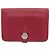 Hermès Monedero Hermes Dogon Compact en piel roja
