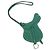 Hermès Chaveiro Hermes Paddock Cell Saddle Bag Charm em Verde