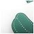 Hermès Chaveiro Hermes Paddock Cell Saddle Bag Charm em Verde - vista 11