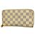 Louis Vuitton Damier Azur Zippy Wallet White