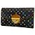 Cartera larga tri-fold Louis Vuitton en Noir Negro