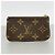 Louis Vuitton Monogram Pochette Clé Coin Case Marrone - vista 7