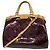 Bolsa Louis Vuitton Vernis GM em Amarante Bordeaux
