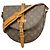 Louis Vuitton Monogram Chantilly GM Schultertasche Braun