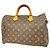 Bolsa Louis Vuitton Monogram Speedy 35 Marrom