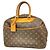 Bolso Louis Vuitton Monogram Deauville Castaño