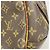 Bolso Louis Vuitton Monogram Deauville Castaño - vista 13