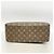 Bolso Louis Vuitton Monogram Deauville Castaño - vista 3