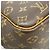Bolso Louis Vuitton Monogram Deauville Castaño - vista 6