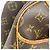 Bolso Louis Vuitton Monogram Deauville Castaño - vista 8