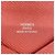 Hermès Tarjetero Hermes Calvi Roja - vista 4