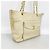 Timeless Borsa Tote Chanel in vitello martellato beige - vista 2
