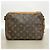 Bolso de hombro Louis Vuitton Monogram Tullie Castaño - vista 12