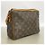 Bolso de hombro Louis Vuitton Monogram Tullie Castaño - vista 2