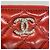 Monedero Chanel Matelassé Brilliant Roja - vista 8