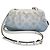 Louis Vuitton Mahina Scala Mini Clutch and Shoulder Bag Weiß Blau