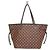 Bolso Tote Louis Vuitton Damier Neverfull MM Castaño