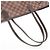Saco Tote Louis Vuitton Damier Neverfull MM para Mulher Marrom - vista 11