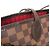 Saco Tote Louis Vuitton Damier Neverfull MM para Mulher Marrom - vista 8