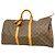Louis Vuitton Boston Monogram Keepall Bandoulière 55 Marron