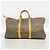 Louis Vuitton Boston Monogram Keepall Bandoulière 55 Marron - vue 13