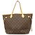 Saco Tote Louis Vuitton Monogram Neverfull MM Marrom