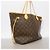 Saco Tote Louis Vuitton Monogram Neverfull MM Marrom - vista 2
