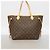 Saco Tote Louis Vuitton Monogram Neverfull MM Marrom - vista 9