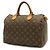 Bolsa Louis Vuitton Monogram Speedy 30 Marrom - vista 3