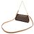 Pochette Louis Vuitton Monogram Eva Marron - vue 3