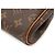 Pochette Louis Vuitton Monogram Eva Marron - vue 4