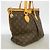 Sac à main Louis Vuitton Monogram Palermo PM Marron - vue 2