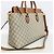 Borsa a mano 2-Way Gucci GG Supreme Brown Marrone - vista 2