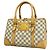 Louis Vuitton Damier Azur Berkeley Handtasche Weiß
