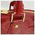 Sac à main Louis Vuitton Alma PM Vernis Rouge - vue 9