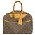 Sac à main Louis Vuitton Monogram Deauville Marron