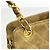 Sac à épaule Chanel en daim marron - vue 9