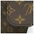 Bolso Tote Louis Vuitton Monogram Neverfull MM Castaño - vista 7
