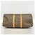 Louis Vuitton Boston Monogram Keepall 60 Castaño - vista 3