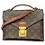 Bolso Louis Vuitton Monogram Monceau 26 Castaño