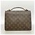 Bolso Louis Vuitton Monogram Monceau 26 Castaño - vista 14
