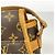 Bolso de hombro Louis Vuitton Monogram Sologne Castaño - vista 8