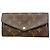 Louis Vuitton Monogram Portefeuille Sarah Long Wallet Braun