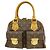Bolsa Louis Vuitton Monogram Manhattan PM Marrom