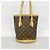 Louis Vuitton Monogram Bucket PM Tote Bag Braun - Ansicht 10