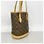 Louis Vuitton Monogram Bucket PM Tote Bag Braun - Ansicht 2