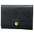 Louis Vuitton Monogram Empreinte Business Card Case Negro